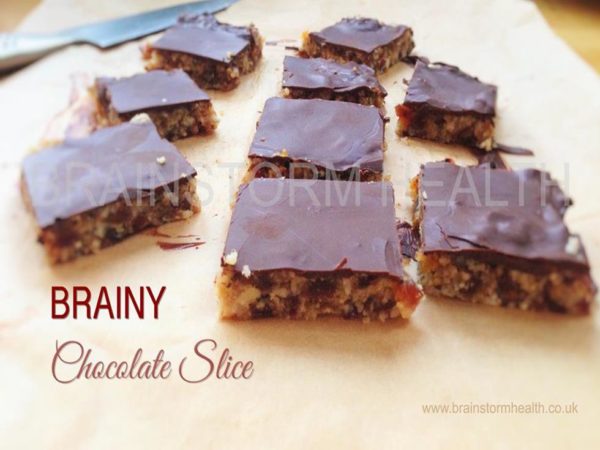 BRAINY CHOCOLATE SLICE