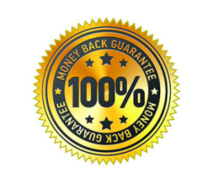 100% money-back guarantee 100% money-back guarantee
